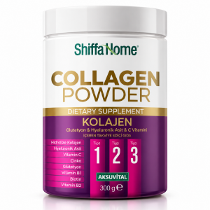 Shiffa Home Kolajen Glutatyon Hyaluronik Asit C Vitamini İçeren Takviye Edici Gıda 300g
