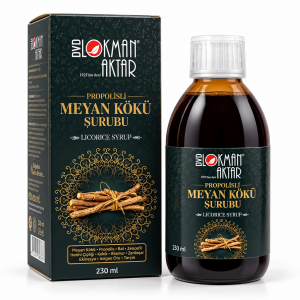 Propolisli Meyan Kökü Şurubu 230 ml – Bitkisel Karışım