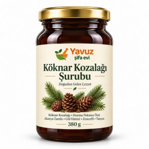 Köknar Kozalağı Şurubu 380 g – İlave Şeker İçermez